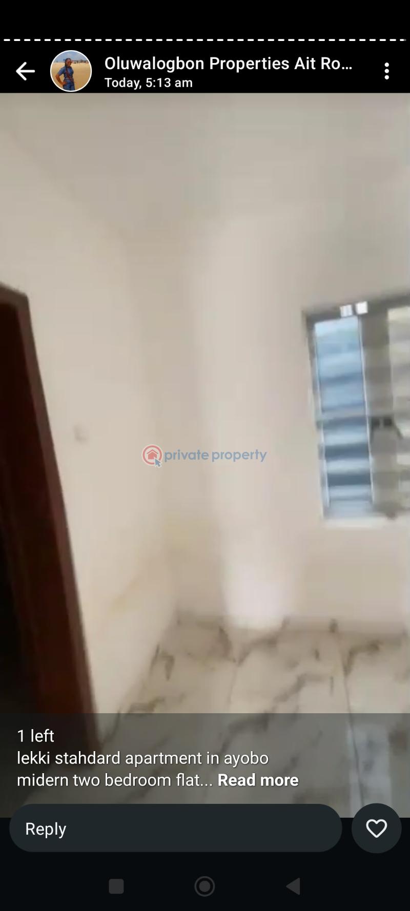 2 bedroom Block Of Flats For Rent Ayobo Ipaja Lagos - 4