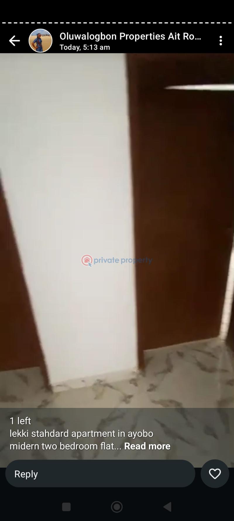 2 bedroom Block Of Flats For Rent Ayobo Ipaja Lagos - 10