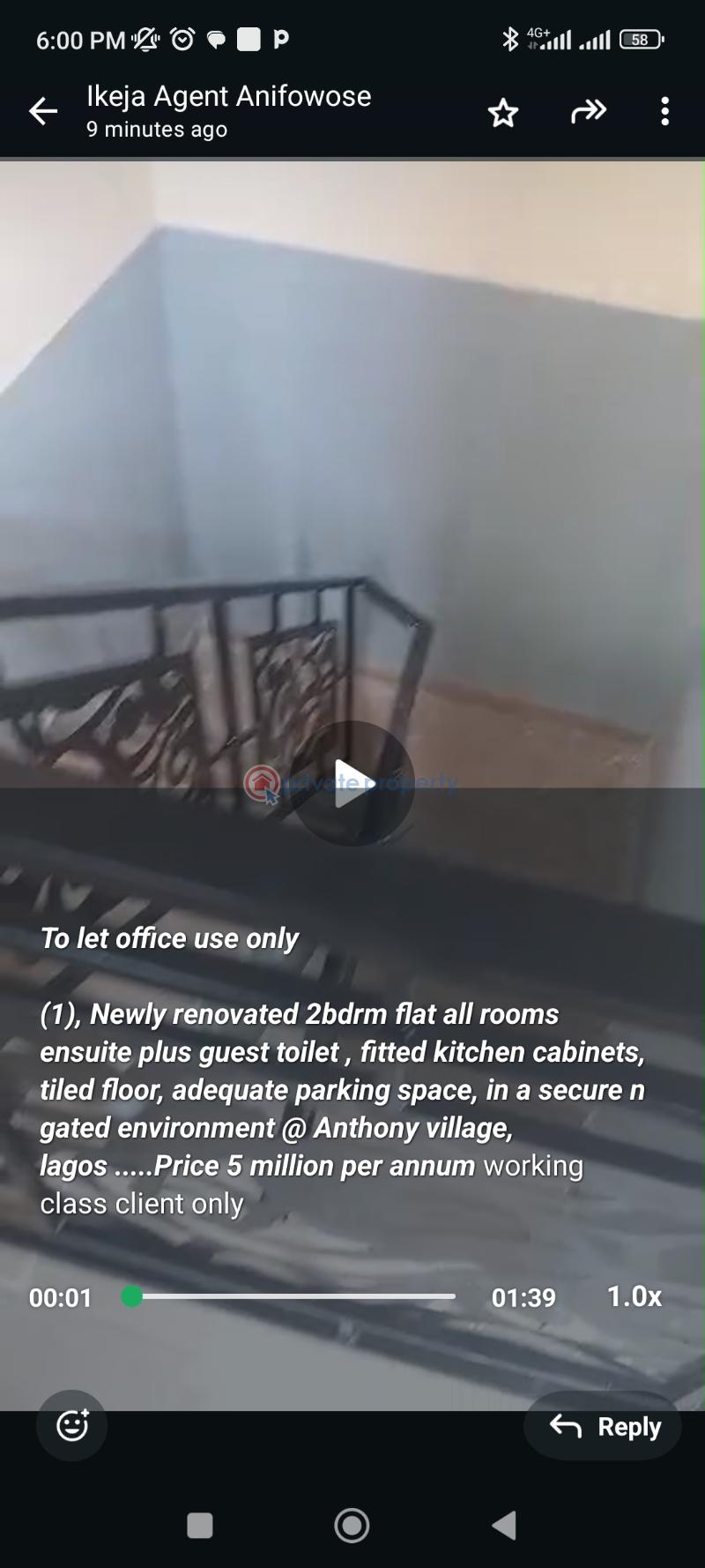 2 bedroom Block Of Flats For Rent Anthony Village Maryland Lagos - 0