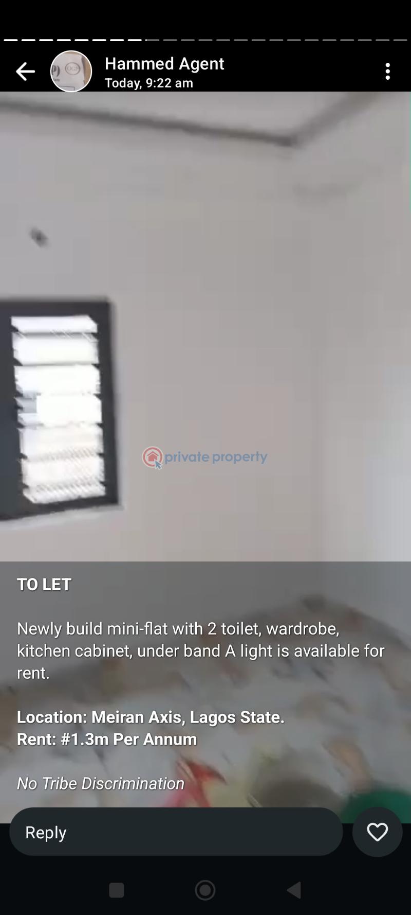 1 bedroom Mini Flat For Rent Meiran Axis Abule Egba Lagos - 0