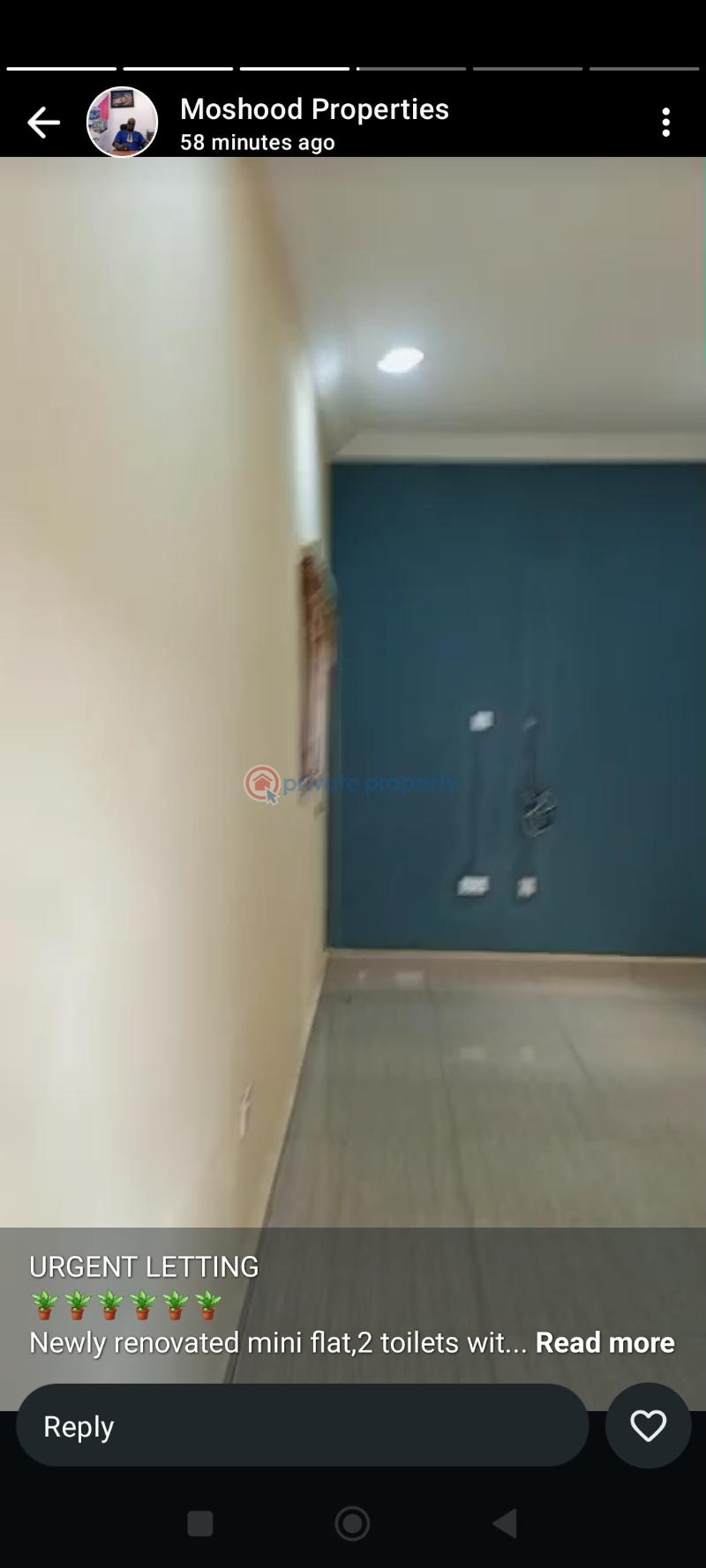 1 bedroom Mini Flat For Rent Alexandra Estate Oko Oba Agege Lagos - 1