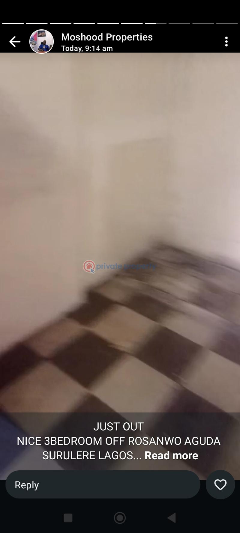 3 bedroom Mini Flat For Rent Rosanwo Aguda Surulere Aguda  Surulere Lagos - 8