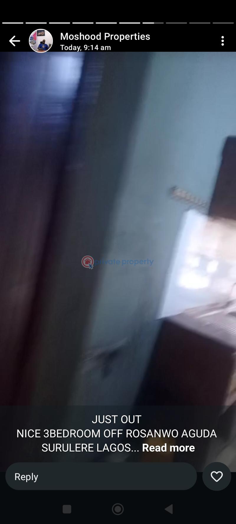 3 bedroom Mini Flat For Rent Rosanwo Aguda Surulere Aguda  Surulere Lagos - 6