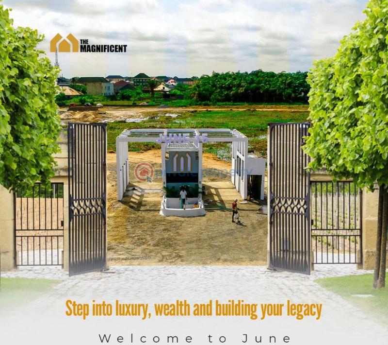 Land For Sale June 15 Estate, Beside Eleko Junction, Along Lekki Epe Expressway, Eleko Ibeju-Lekki Lagos - 14