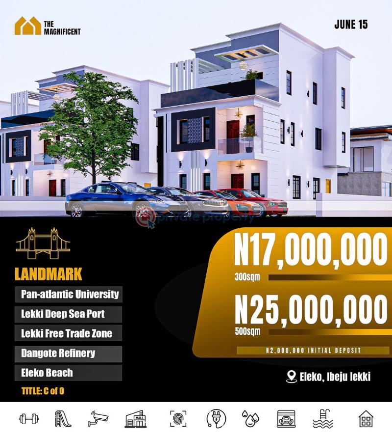 Land For Sale June 15 Estate, Beside Eleko Junction, Along Lekki Epe Expressway, Eleko Ibeju-Lekki Lagos - 8