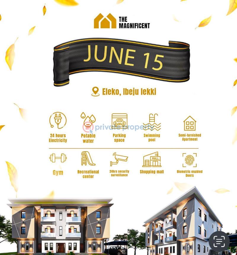 Land For Sale June 15 Estate, Beside Eleko Junction, Along Lekki Epe Expressway, Eleko Ibeju-Lekki Lagos - 13