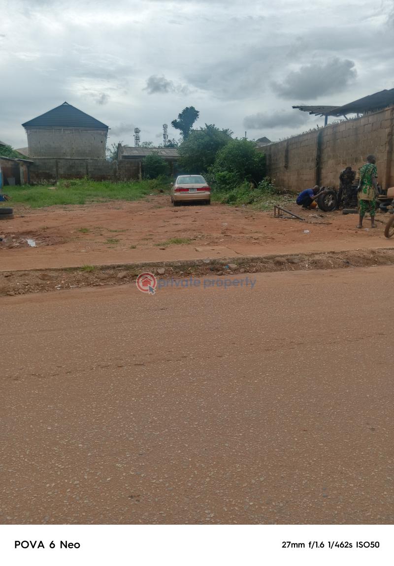 A plot of land facing the express road - 1 Commercial Land For Sale Giwa Road Aboru Iyana Ipaja Road Lagos 60000000 Iyana Ipaja Lagos - 1