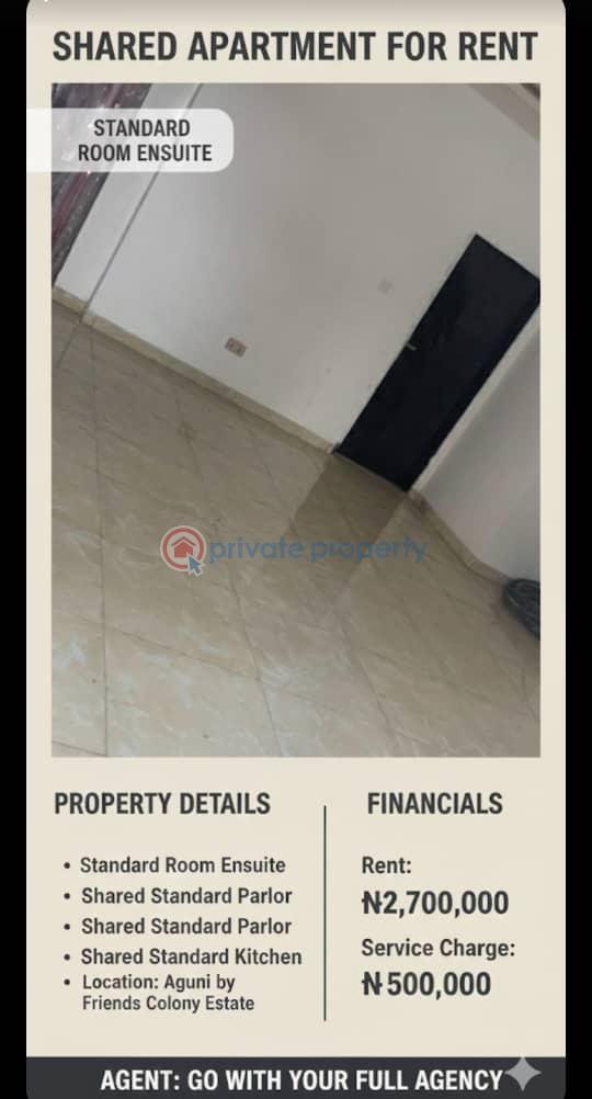 Room or Boys Quarter For Rent Ibrahim Odofin Street Agungi Agungi Lekki Lagos - 0