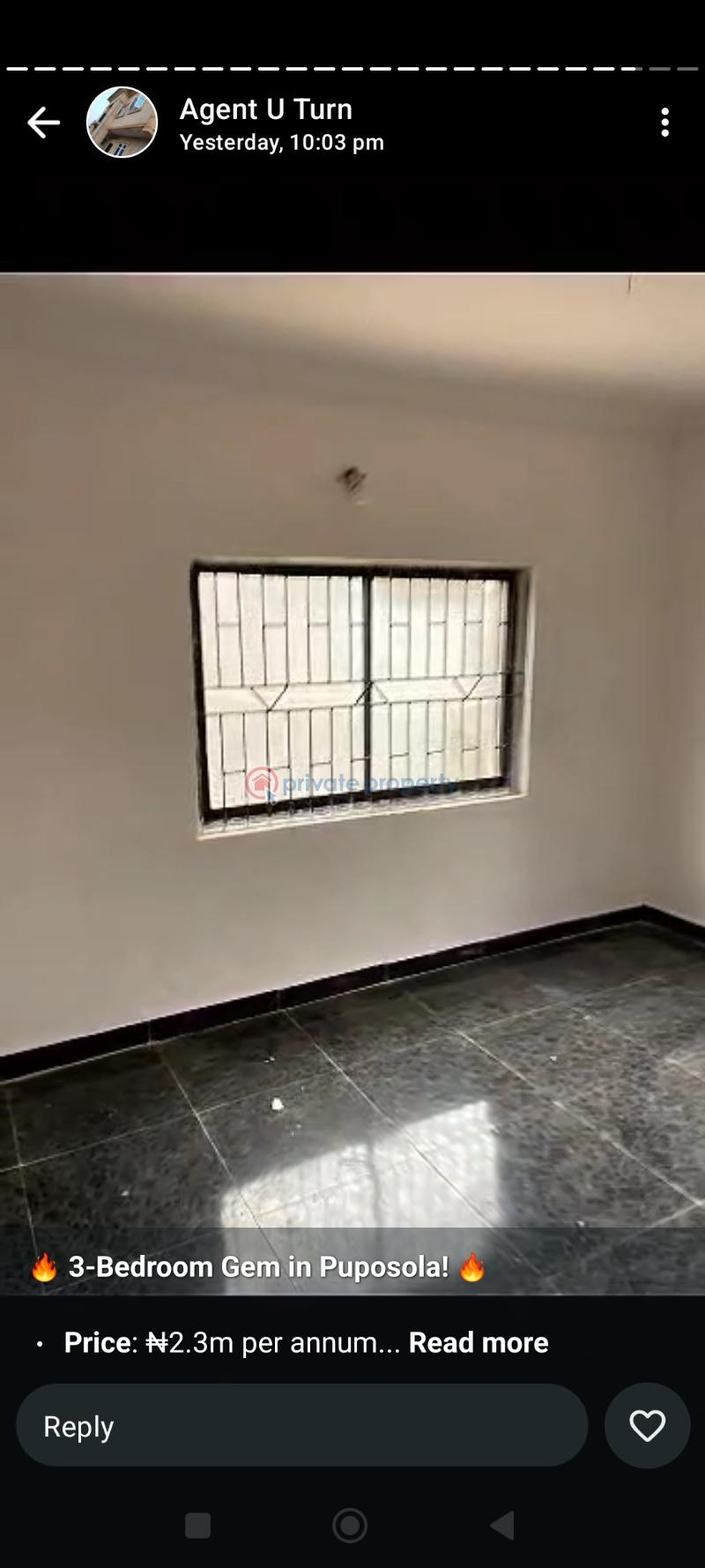 3 bedroom Block Of Flats For Rent Puposola Abule Egba Lagos - 6