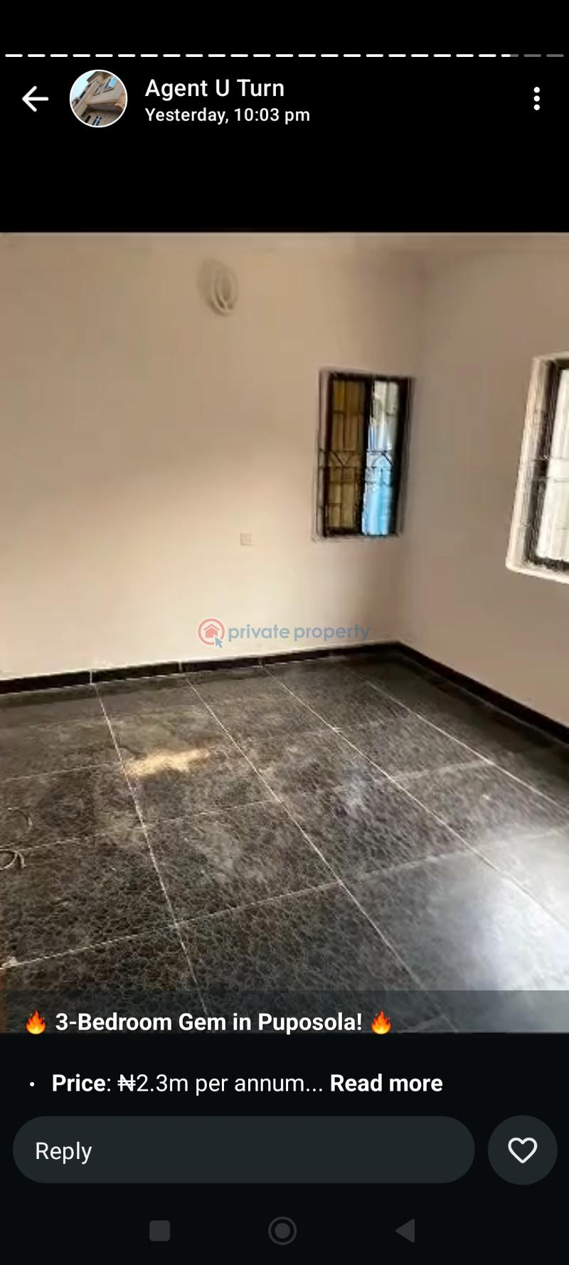 3 bedroom Block Of Flats For Rent Puposola Abule Egba Lagos - 5