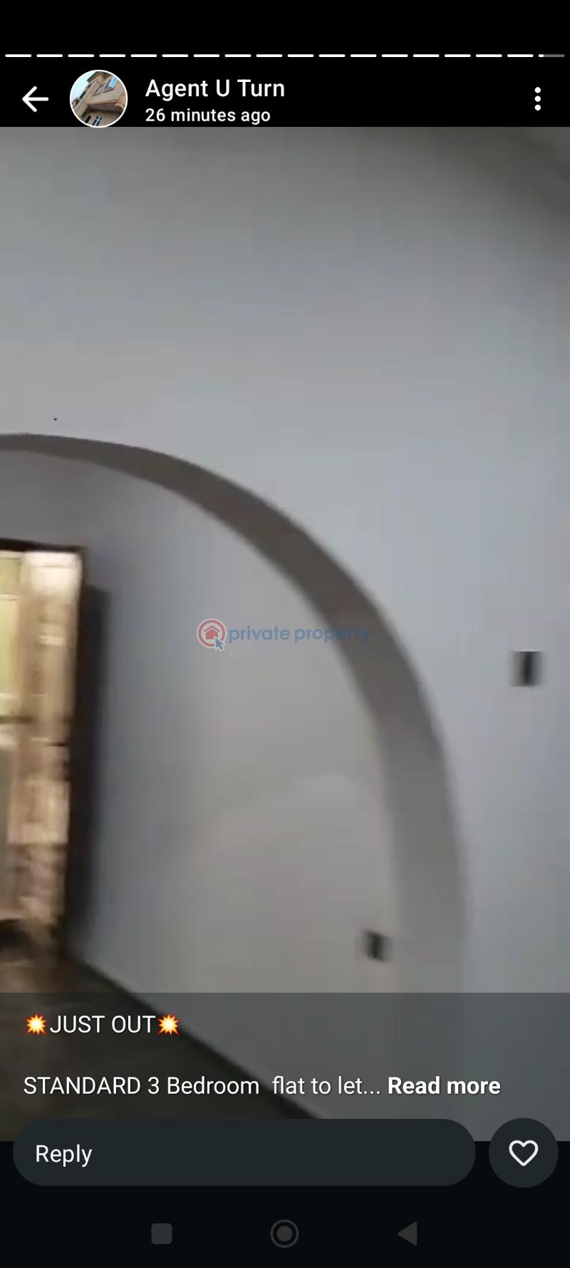 3 bedroom Block Of Flats For Rent Adegbola Street By Qdegbola Bus Stop Alakuko Ojokoro Abule Egba Lagos - 1