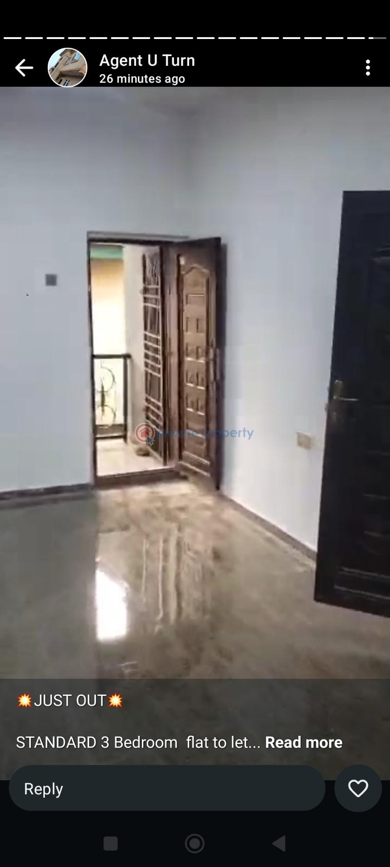 3 bedroom Block Of Flats For Rent Adegbola Street By Qdegbola Bus Stop Alakuko Ojokoro Abule Egba Lagos - 2