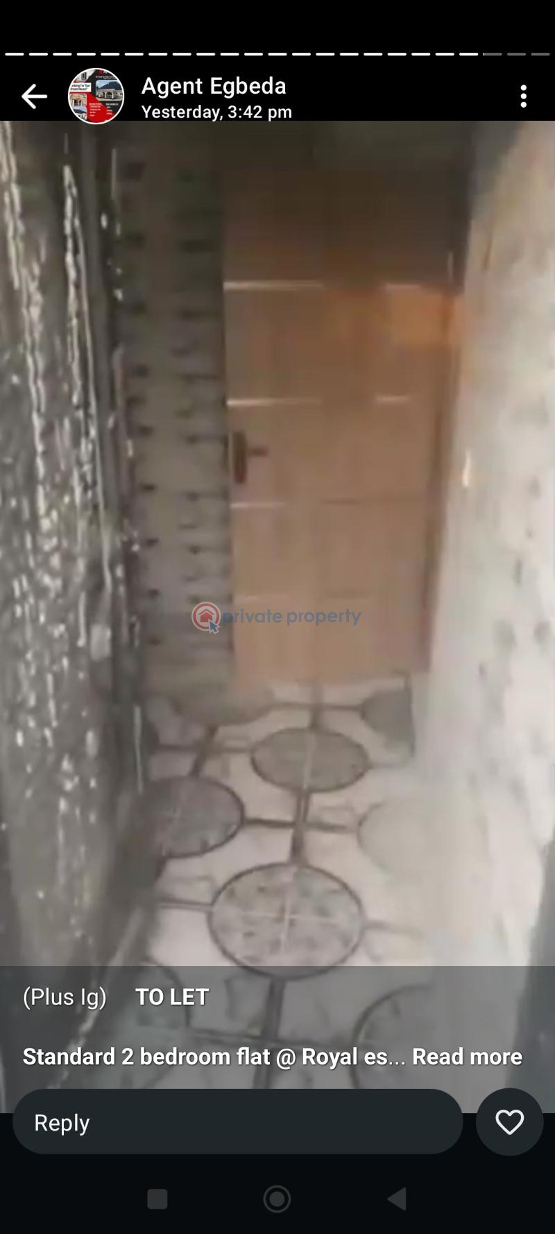 2 bedroom Block Of Flats For Rent Royal Estate, Isheri Olofin Alimosho Lagos - 1