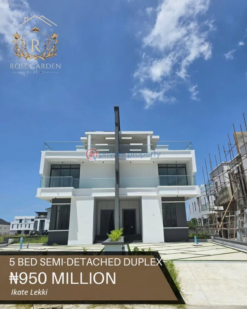 5 bedroom Duplex For Sale Cowrie Creek, Ikate Osapa London Lekki Lagos - 0