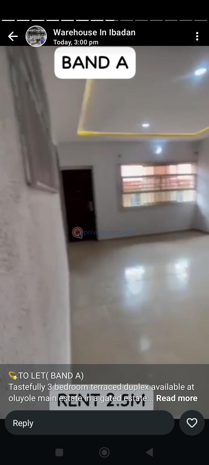 3 bedroom Block Of Flats For Rent Oluyole Estate Main Gate Oluyole Estate Ibadan Oyo - 4