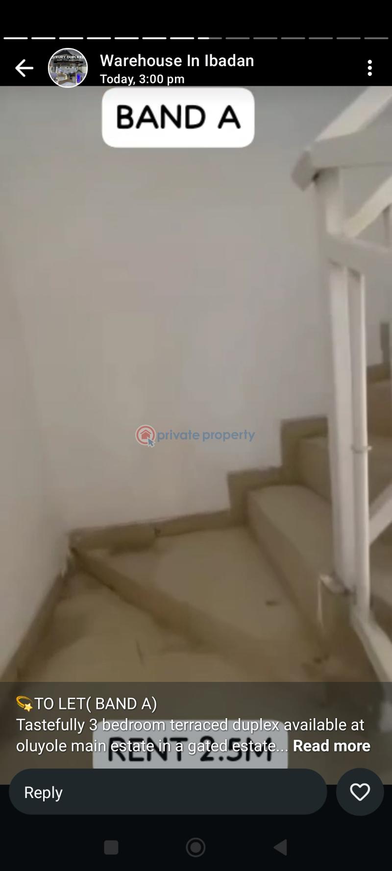 3 bedroom Block Of Flats For Rent Oluyole Estate Main Gate Oluyole Estate Ibadan Oyo - 1