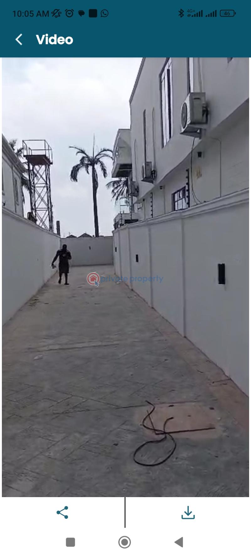 A tastefully finished 4 bedrooms duplex inside alamuttu estate - 1 4 bedroom Block Of Flats For Sale Fagba Ifako-Ijaiye Lagos - 1