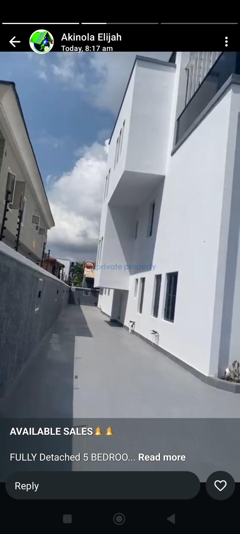 5 bedroom Maisonette For Sale Lekki Phase 1 Lagos - 1