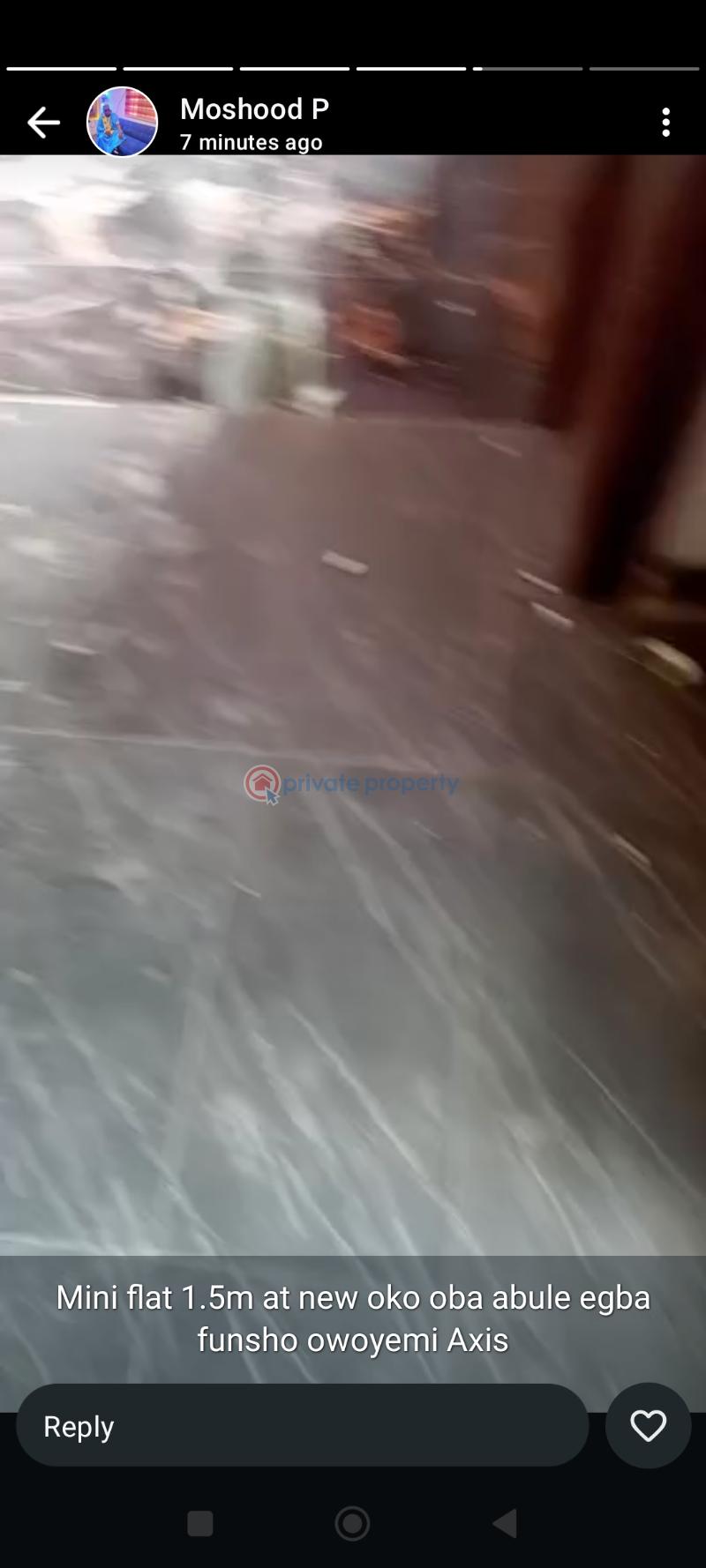 1 bedroom Mini Flat For Rent Funsho Owoyemi Off Olaniyi Abule Egba Lagos - 0