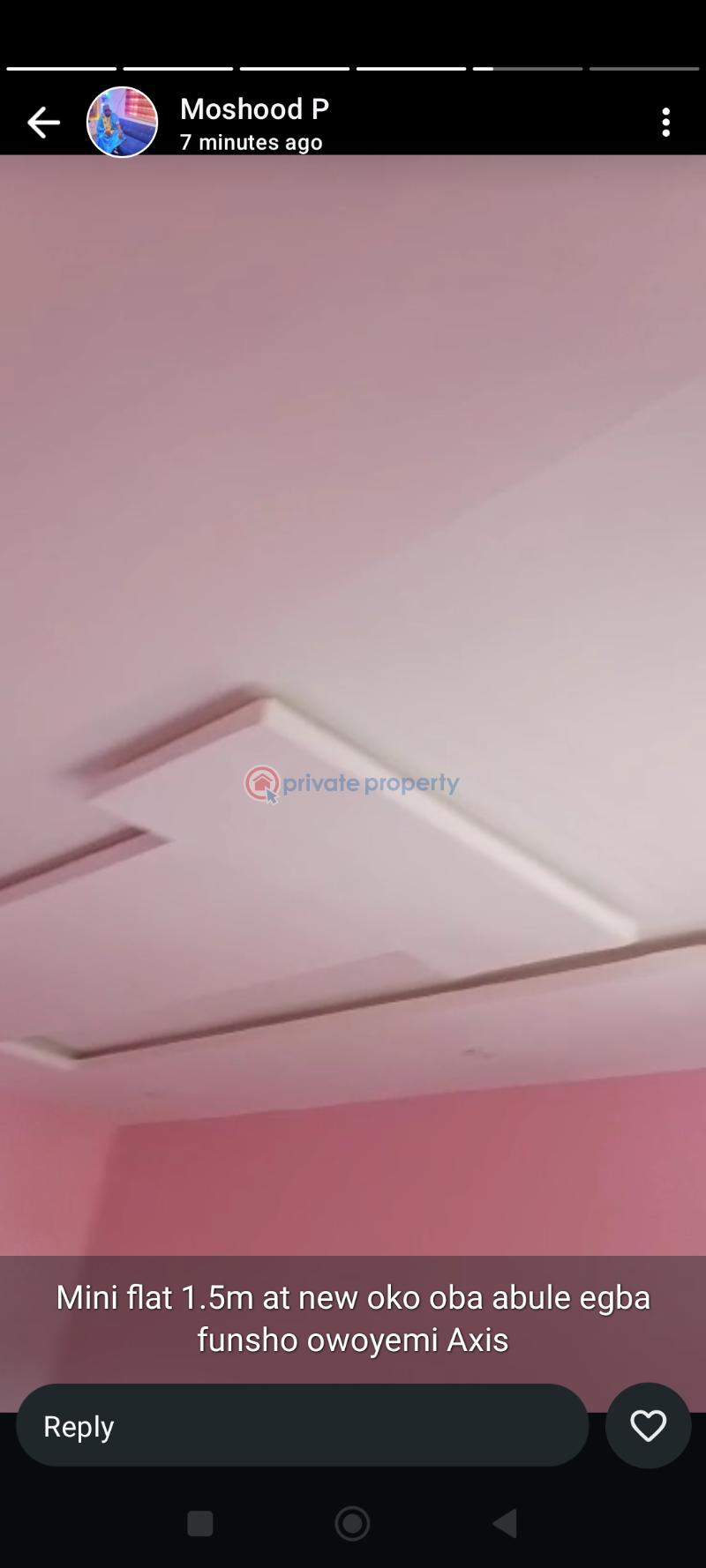 1 bedroom Mini Flat For Rent Funsho Owoyemi Off Olaniyi Abule Egba Lagos - 2