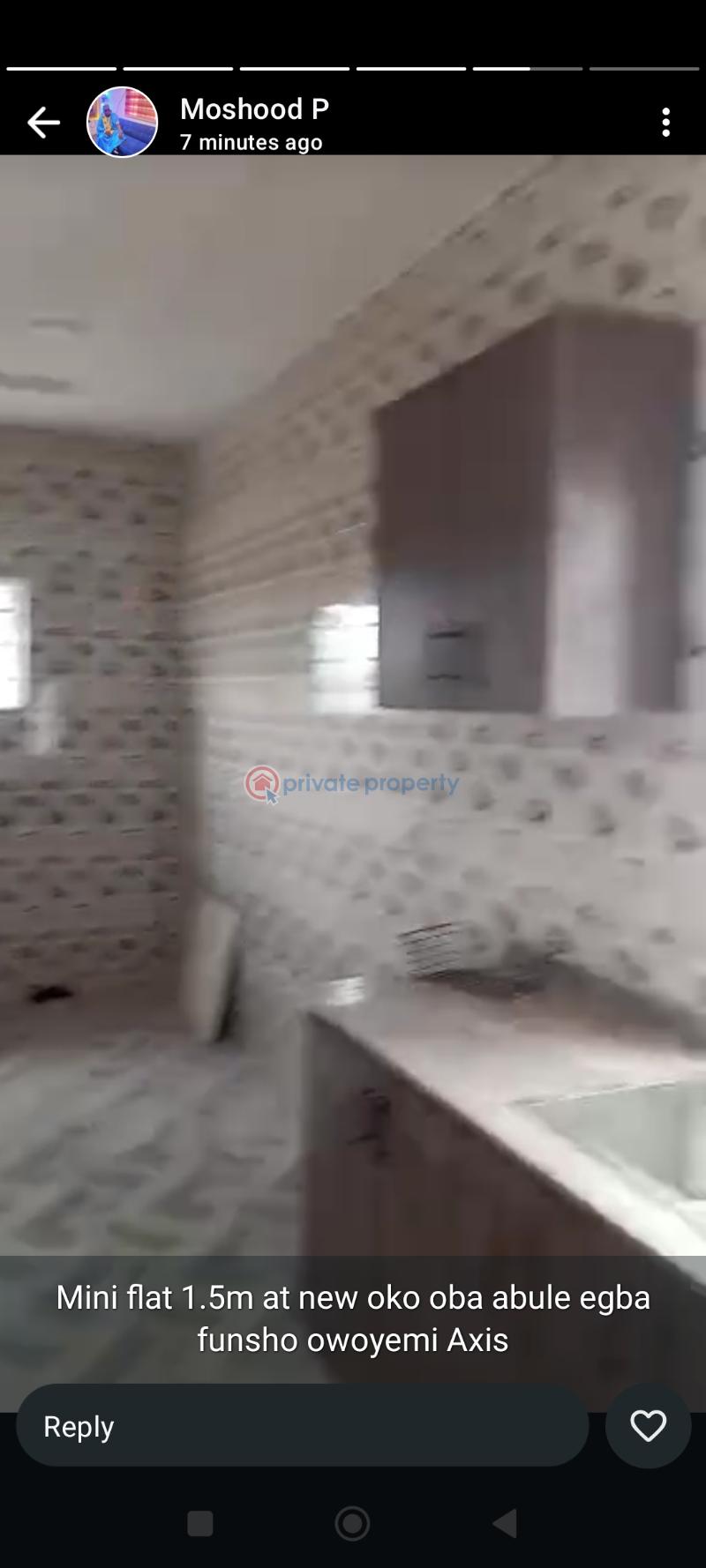 1 bedroom Mini Flat For Rent Funsho Owoyemi Off Olaniyi Abule Egba Lagos - 5