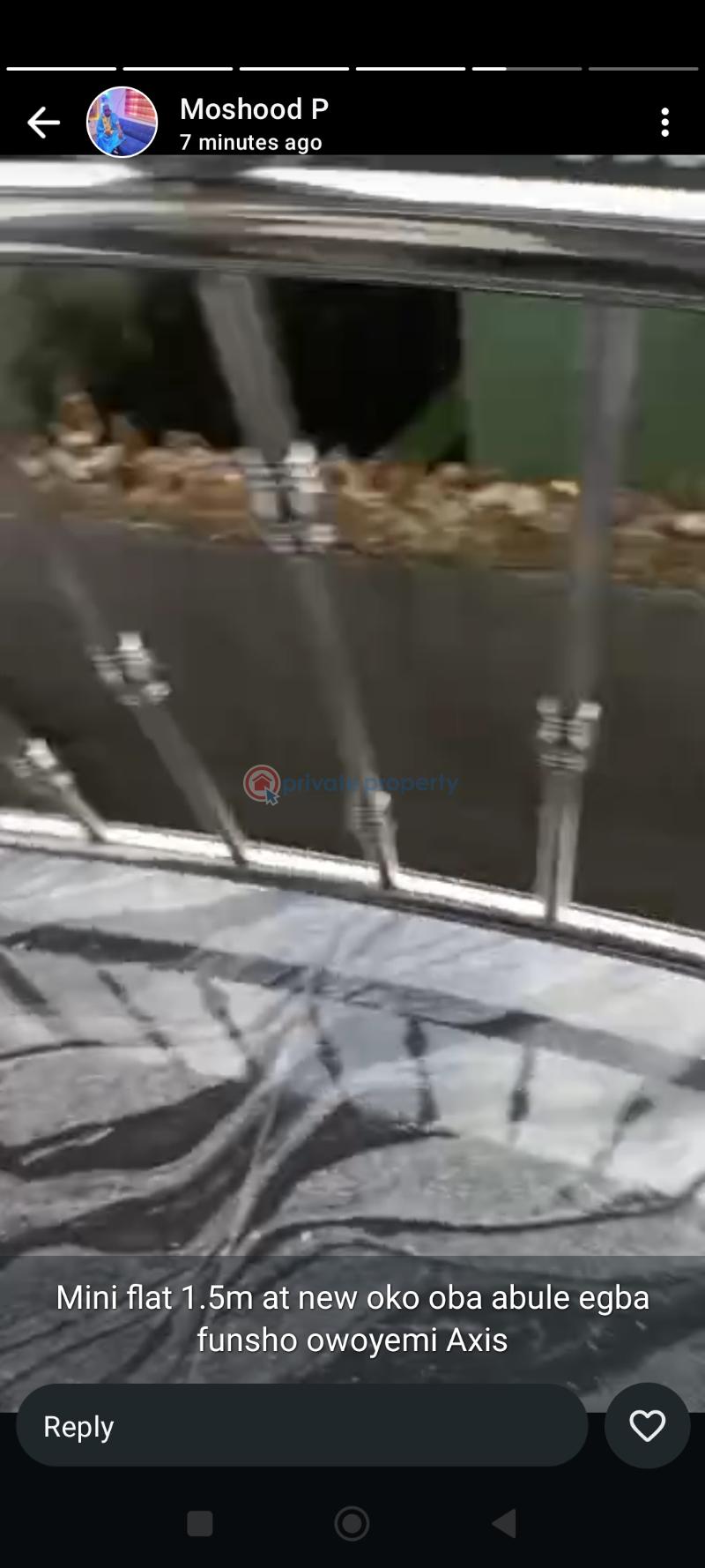 1 bedroom Mini Flat For Rent Funsho Owoyemi Off Olaniyi Abule Egba Lagos - 1