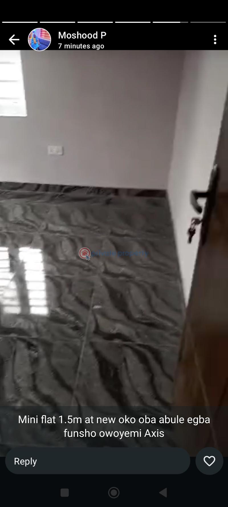 1 bedroom Mini Flat For Rent Funsho Owoyemi Off Olaniyi Abule Egba Lagos - 7