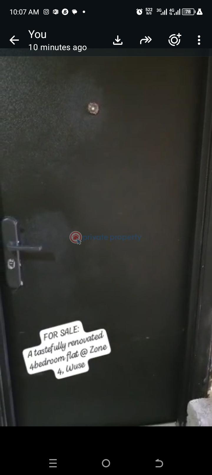 4 bedroom Block Of Flats For Sale Zone 4, Wuse Zone 1-7 Abuja Phase 1 