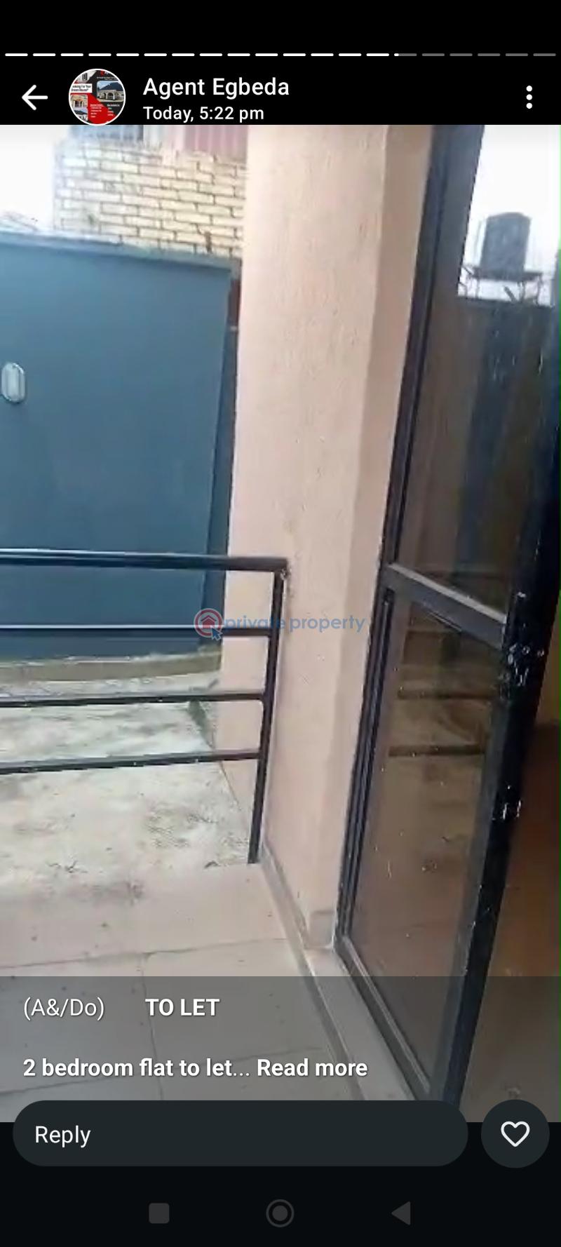 2 bedroom Block Of Flats For Rent Dopemu At The Back Of Shoprite Shopping Mall Dopemu  Agege Lagos - 3