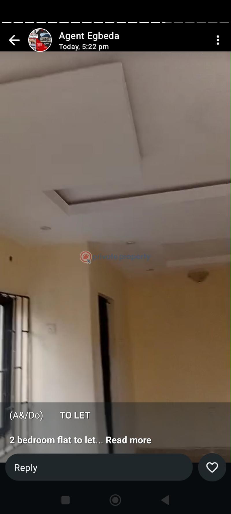 2 bedroom Block Of Flats For Rent Dopemu At The Back Of Shoprite Shopping Mall Dopemu  Agege Lagos - 4