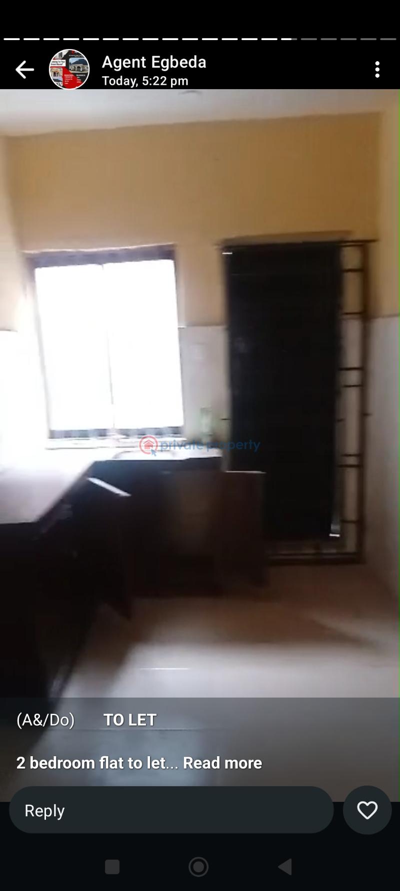 2 bedroom Block Of Flats For Rent Dopemu At The Back Of Shoprite Shopping Mall Dopemu  Agege Lagos - 8