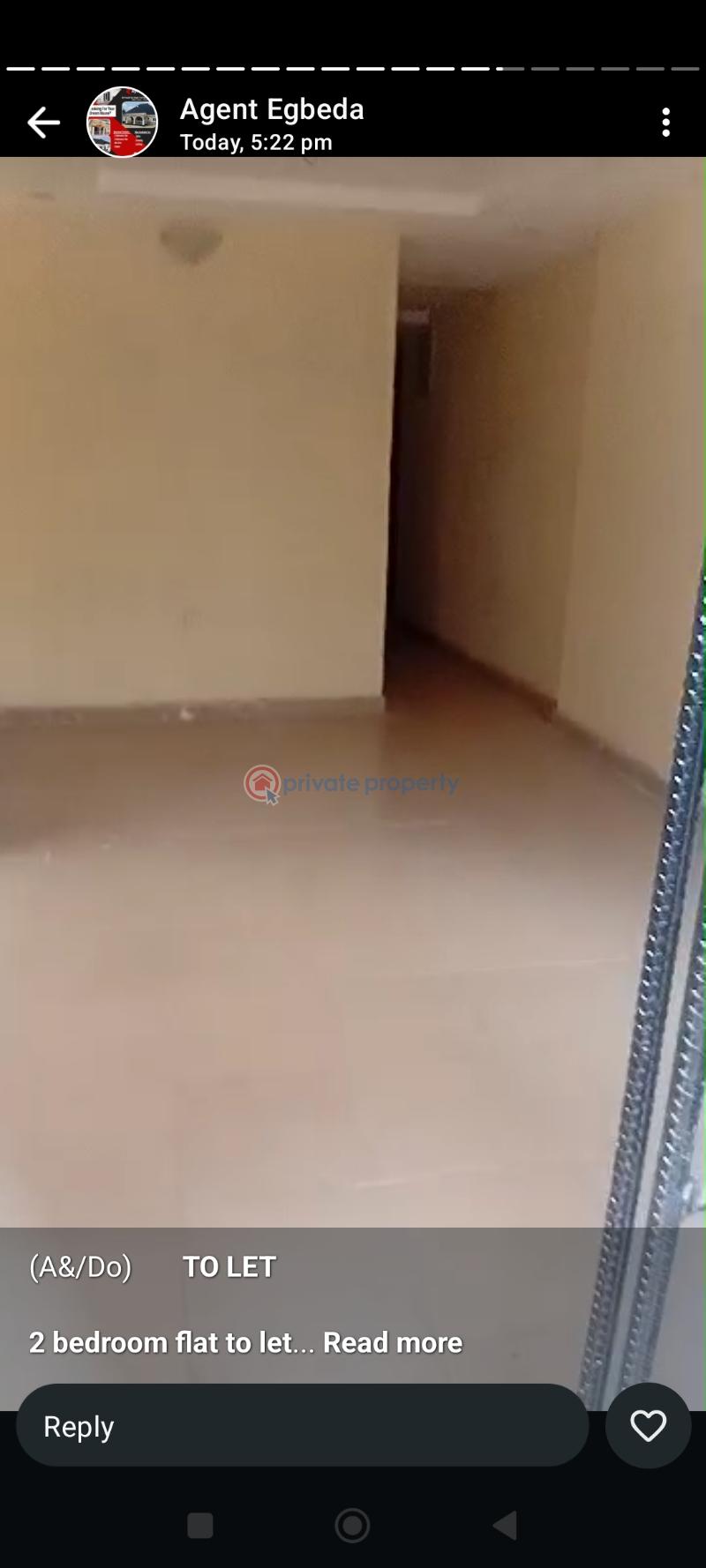 2 bedroom Block Of Flats For Rent Dopemu At The Back Of Shoprite Shopping Mall Dopemu  Agege Lagos - 6