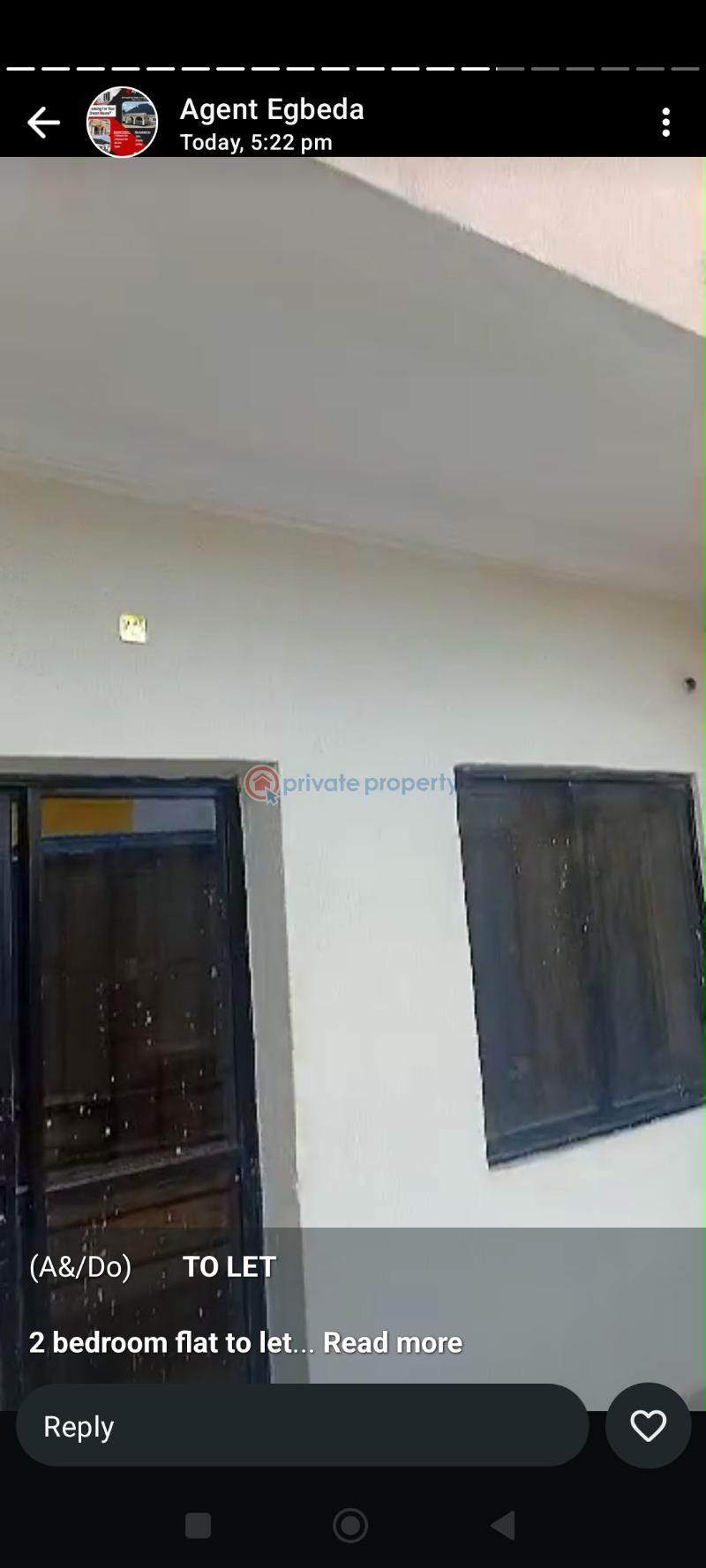 2 bedroom Block Of Flats For Rent Dopemu At The Back Of Shoprite Shopping Mall Dopemu  Agege Lagos - 12