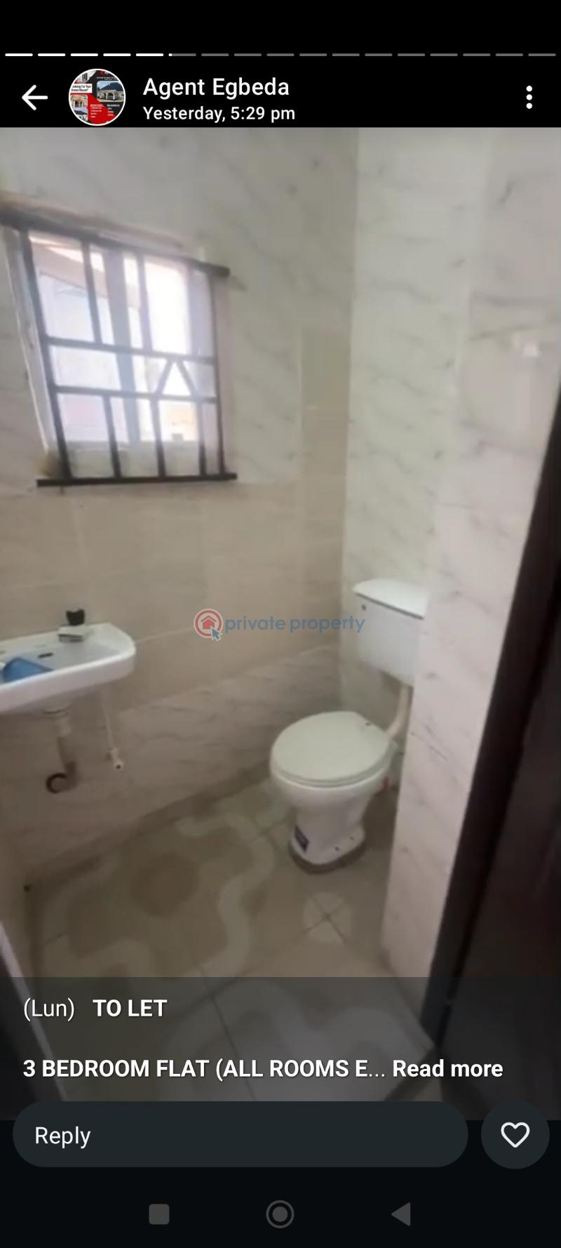 3 bedroom Block Of Flats For Rent Wole Omo Osho Street Gowon Estate Extension Gowon Estate Ipaja Lagos - 3