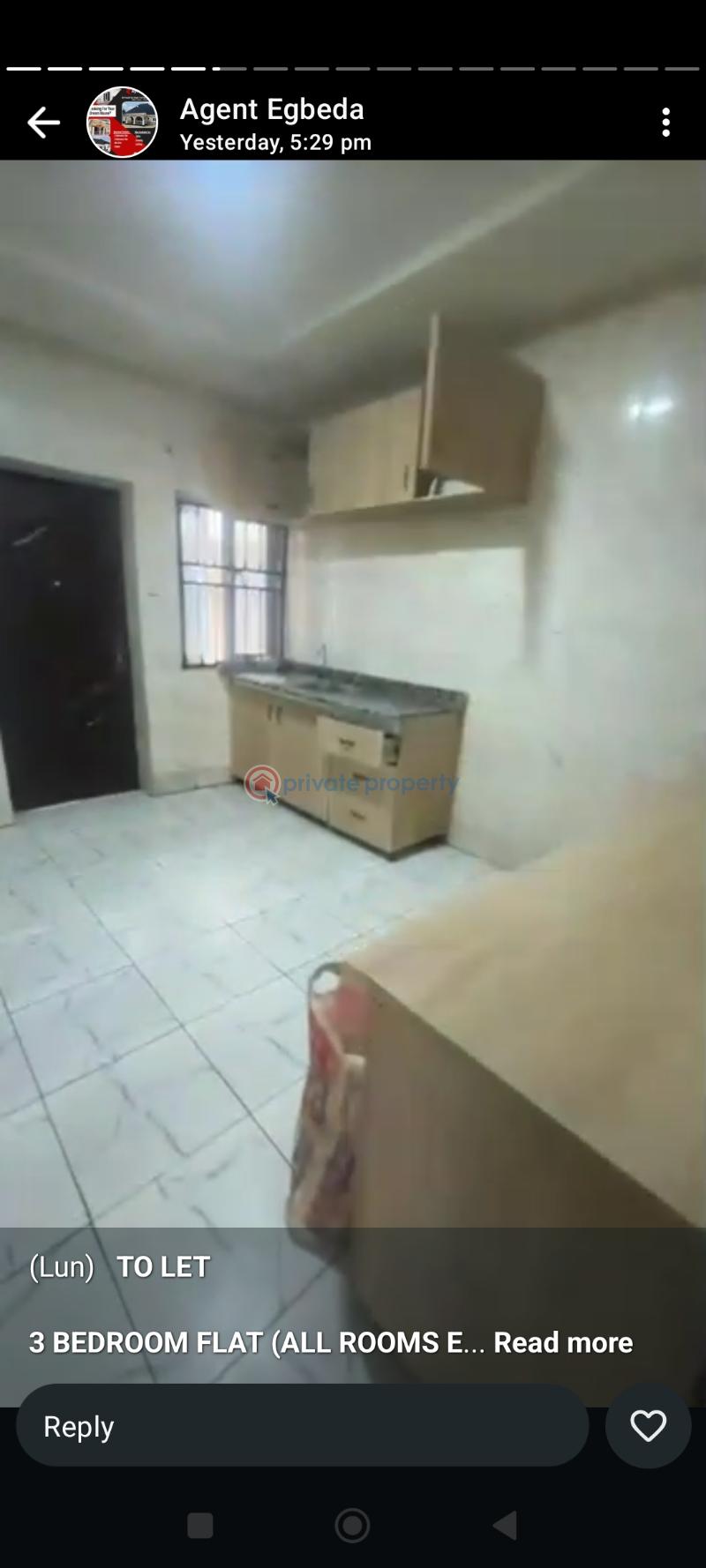 3 bedroom Block Of Flats For Rent Wole Omo Osho Street Gowon Estate Extension Gowon Estate Ipaja Lagos - 5