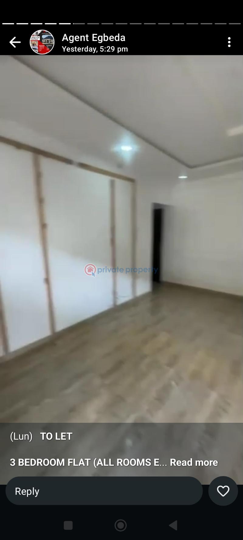 3 bedroom Block Of Flats For Rent Wole Omo Osho Street Gowon Estate Extension Gowon Estate Ipaja Lagos - 2