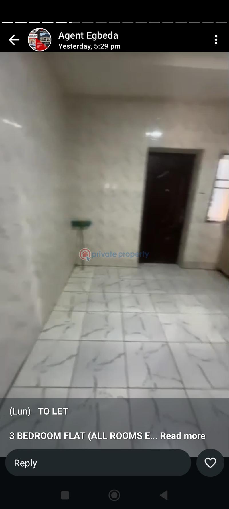 3 bedroom Block Of Flats For Rent Wole Omo Osho Street Gowon Estate Extension Gowon Estate Ipaja Lagos - 6