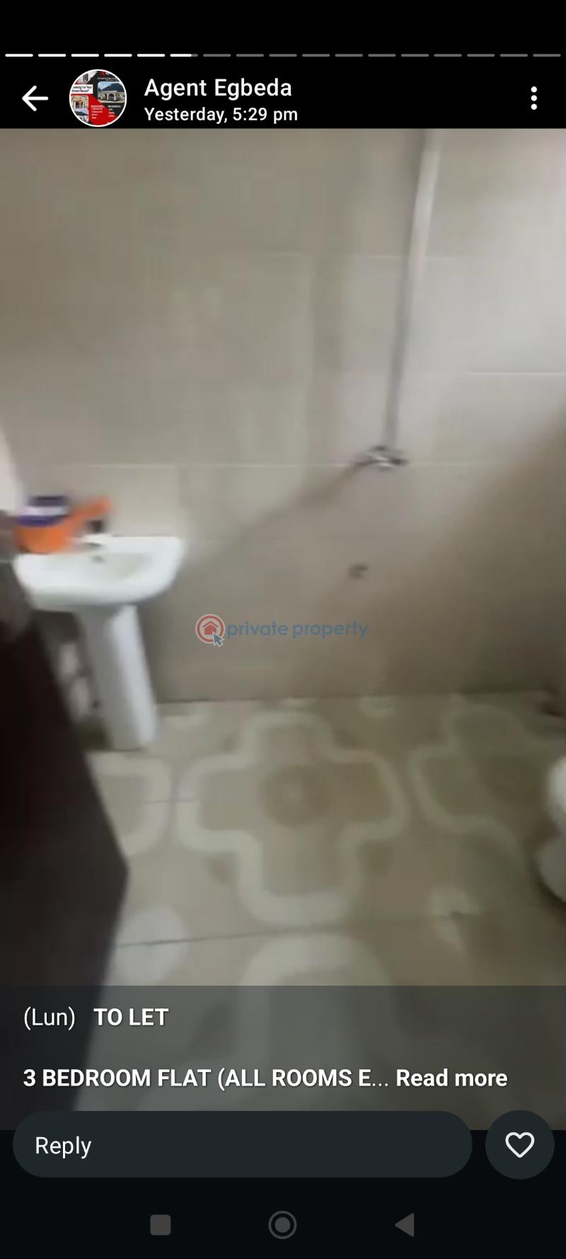 3 bedroom Block Of Flats For Rent Wole Omo Osho Street Gowon Estate Extension Gowon Estate Ipaja Lagos - 14