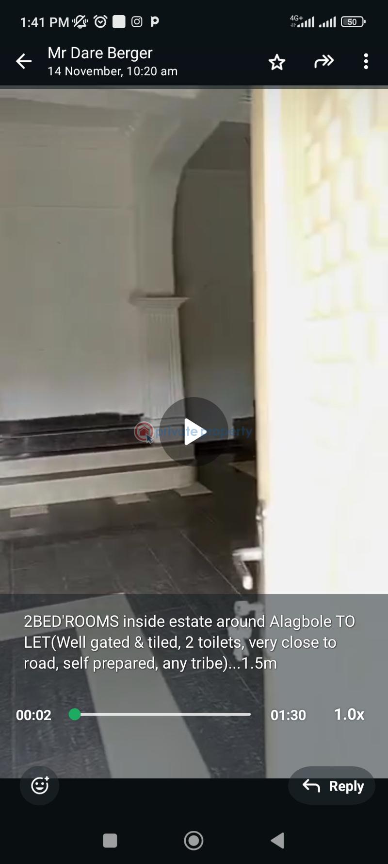 2 bedroom Block Of Flats For Rent Yakoyo/Alagbole Ojodu Lagos - 0