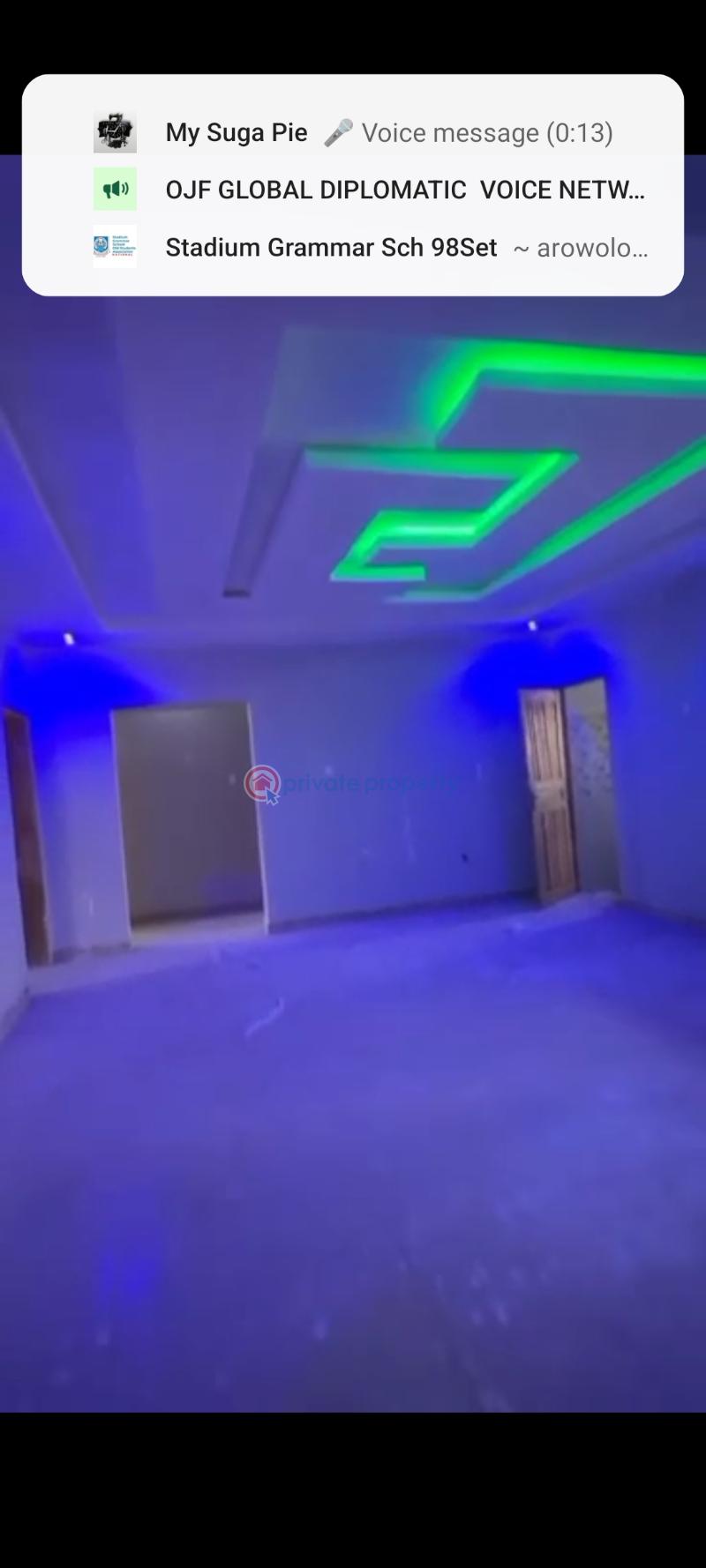 3 bedroom Block Of Flats For Rent Soluyi Gbagada Lagos - 0