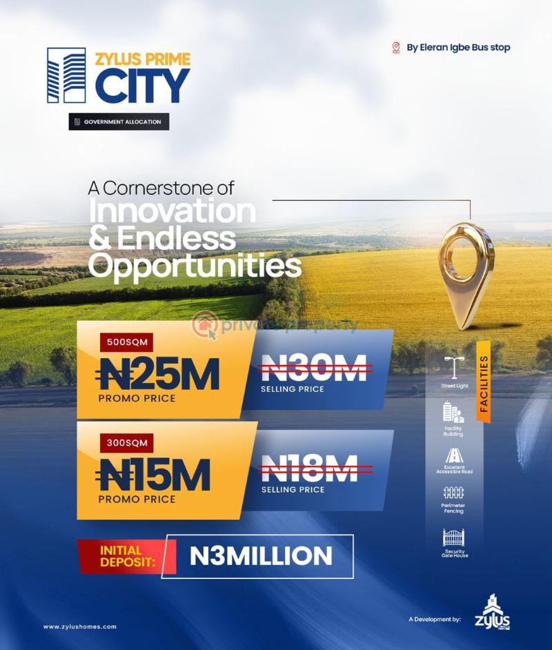 Residential Land For Sale Eleran Igbe, Lekki Epe Expressway Ibeju-Lekki Lagos - 3