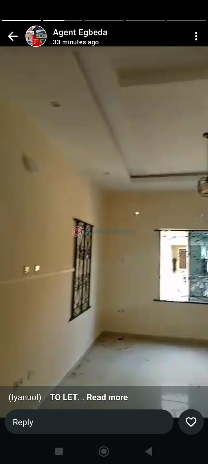 A very neat and standard 2 bedrooms flat in the heart of egbeda - 6 2 bedroom Block Of Flats For Rent Off Lion Of Judah, Egbeda Alimosho Lagos - 6