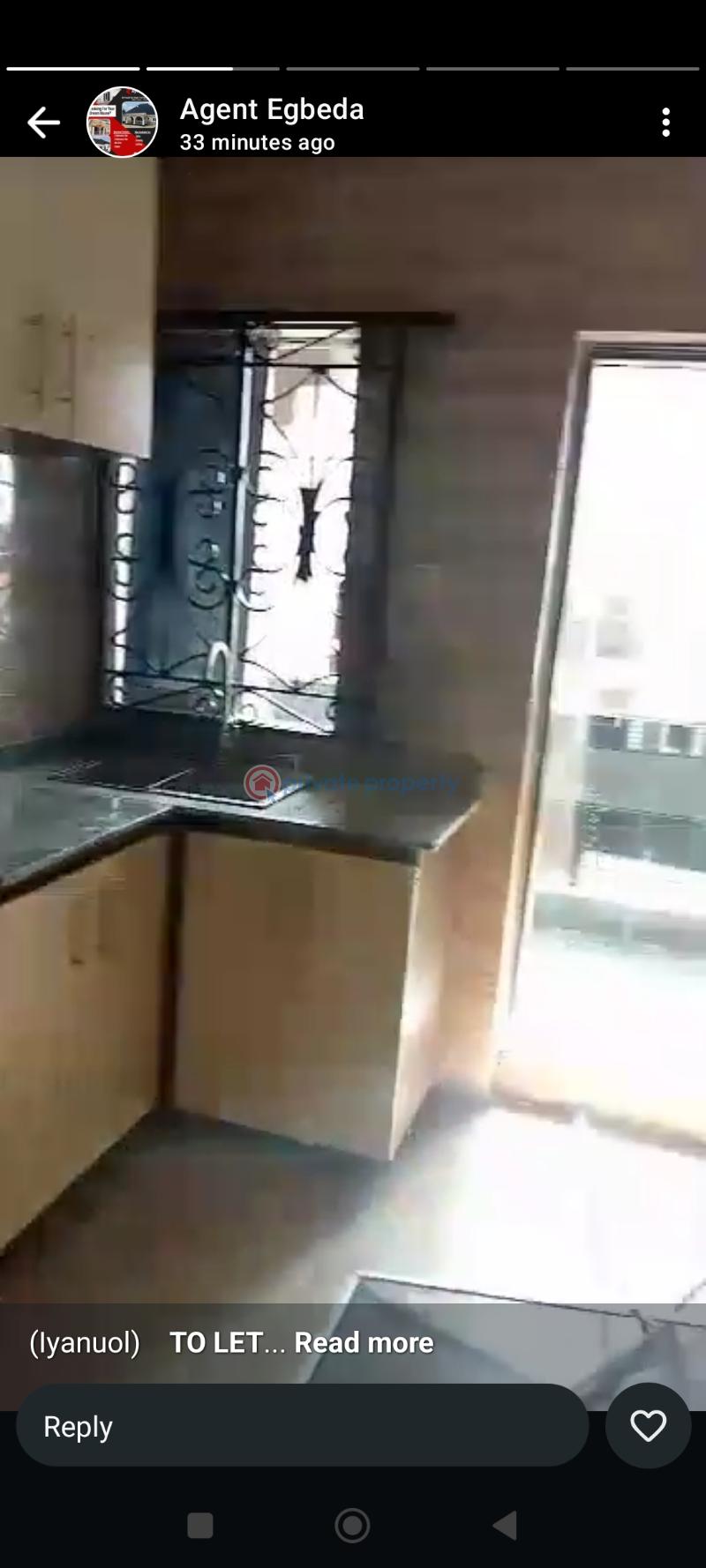 A very neat and standard 2 bedrooms flat in the heart of egbeda - 2 2 bedroom Block Of Flats For Rent Off Lion Of Judah, Egbeda Alimosho Lagos - 2