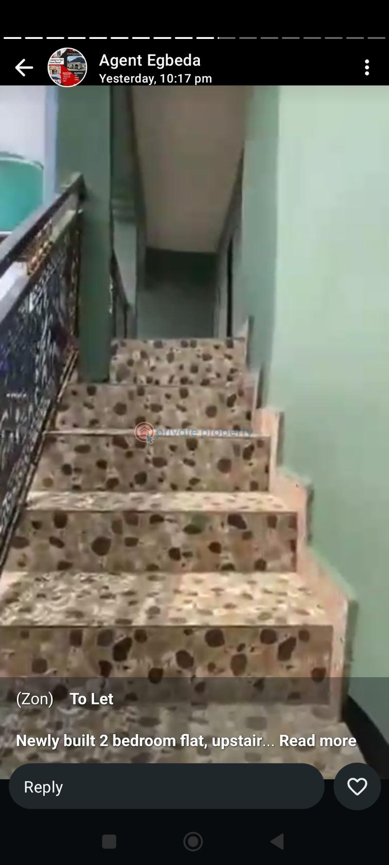 2 bedroom Block Of Flats For Rent Command Bust Stop After Ipaja Iyana Ipaja Lagos - 1