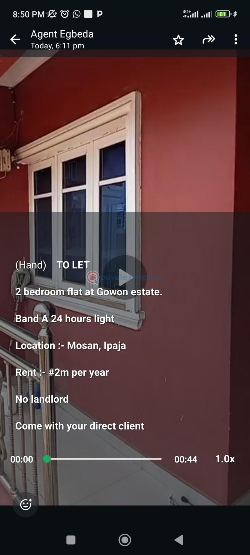 2 bedroom Block Of Flats For Rent Gowon Estate, Mosan Ipaja Gowon Estate Ipaja Lagos - 0