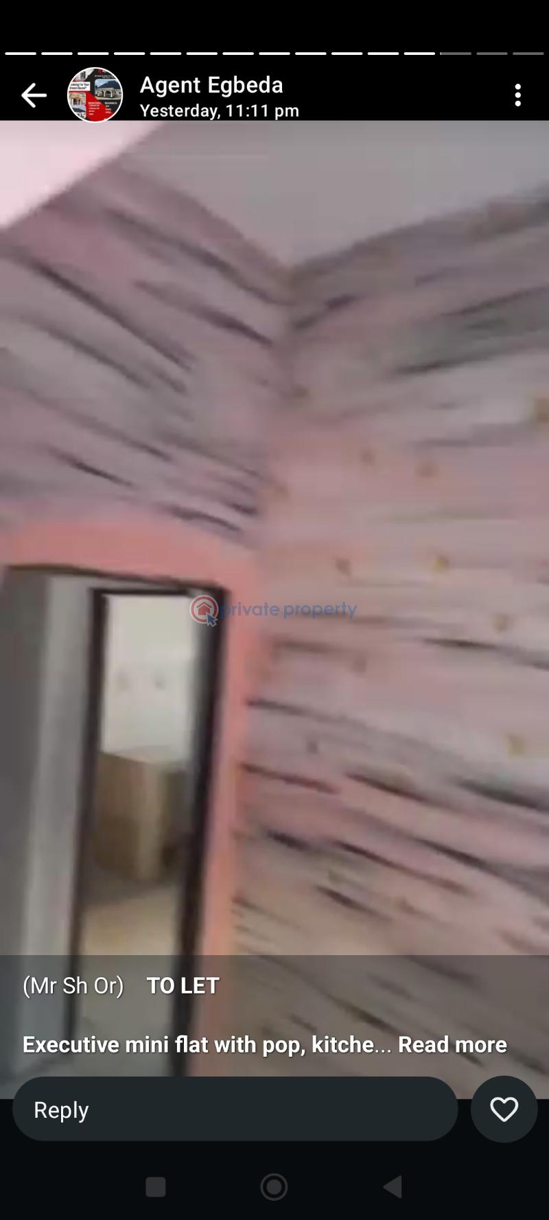 1 bedroom Mini Flat For Rent Idowu Egba Bus Stop Isheri Igmado Road Isheri Egbe/Idimu Lagos - 1