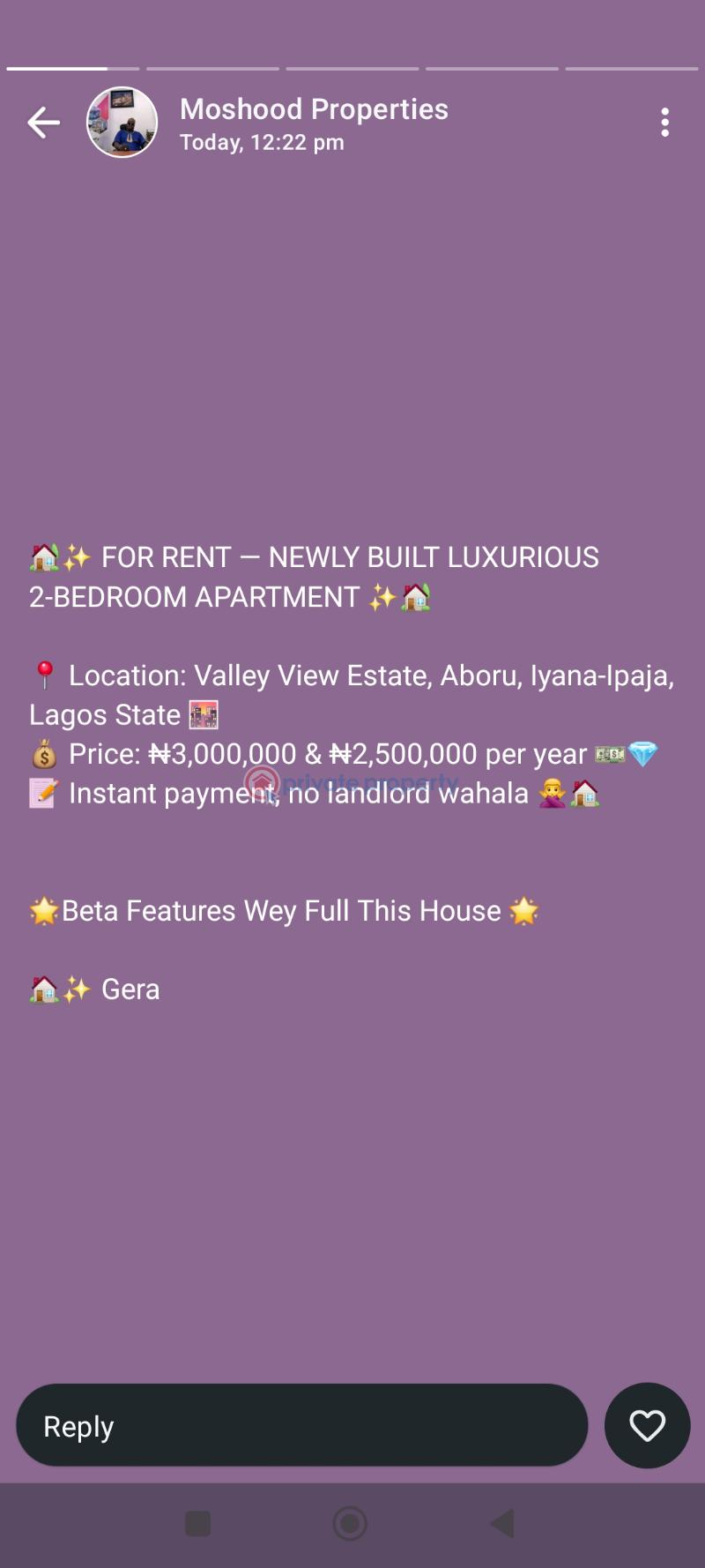 2 bedroom Mini Flat For Rent Valley View Estate Aboru Iyana Ipaja Lagos - 0