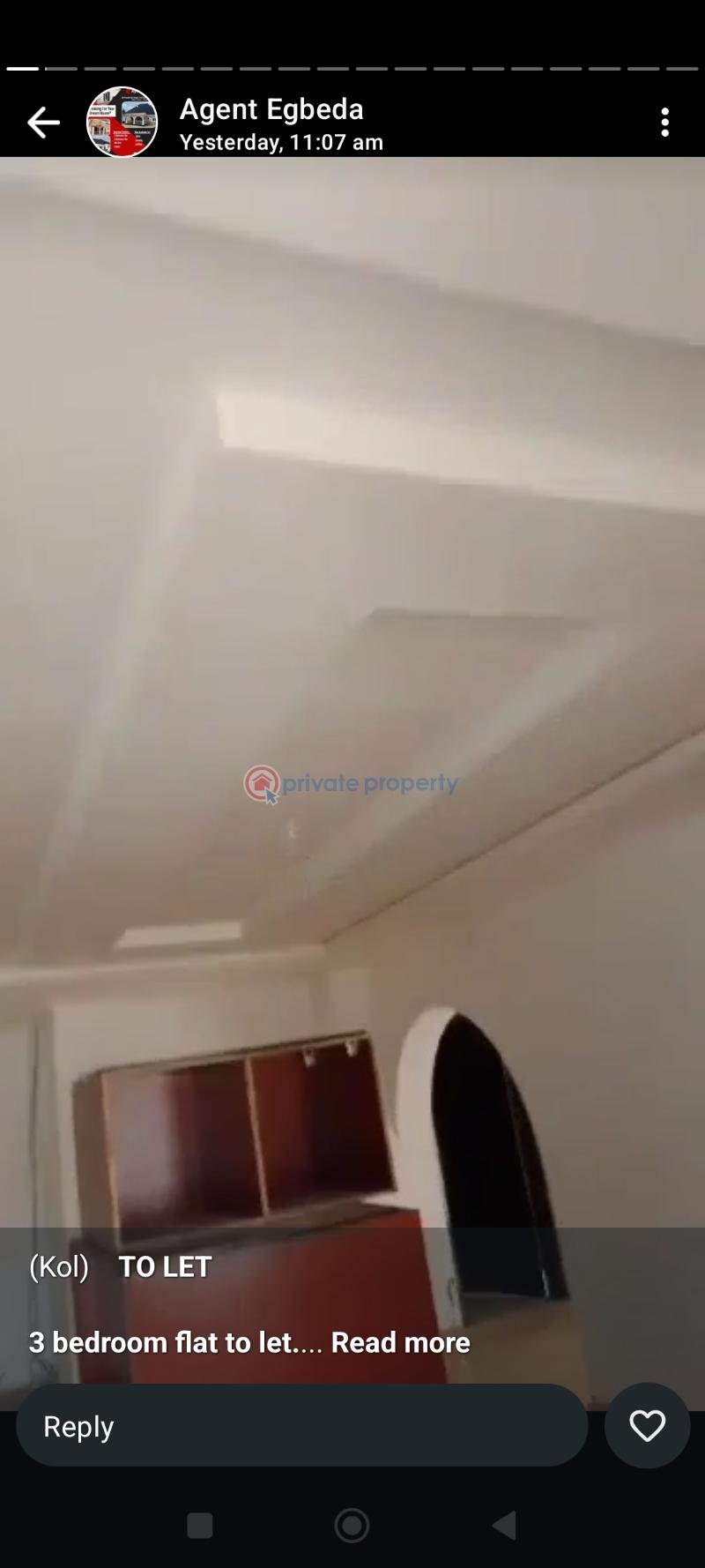 3 bedroom Mini Flat For Rent Shasha Oguntade Shasha Alimosho Lagos - 1