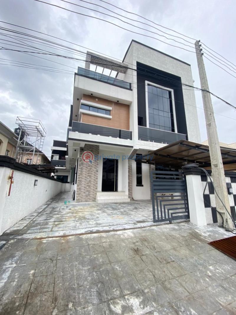 5 bedroom Detached Duplex For Sale Chevron Drive Lekki Lagos - 0