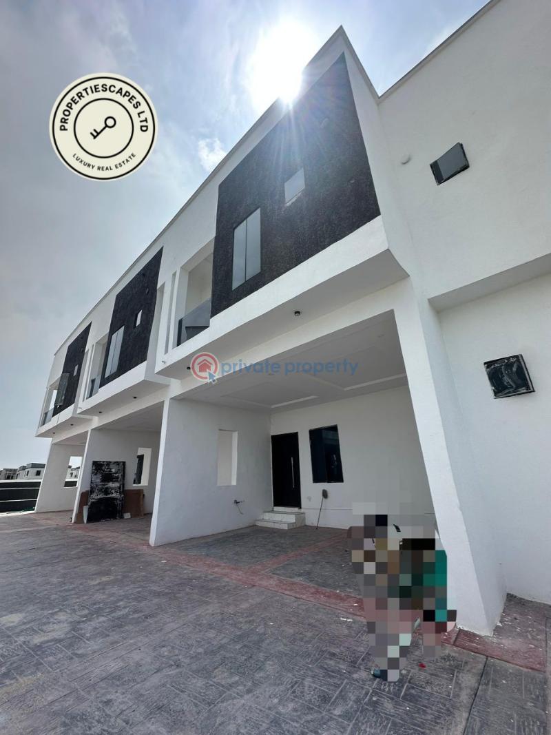 A well detailed brand new 3 bedroom terraced duplex with bq - 0 3 bedroom Terraced Duplex For Sale Abraham Adesanya Ajah Lagos - 0
